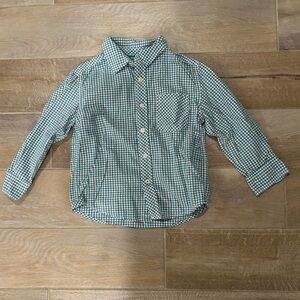 Cherokee Teal kids Checkered Casual Shirt